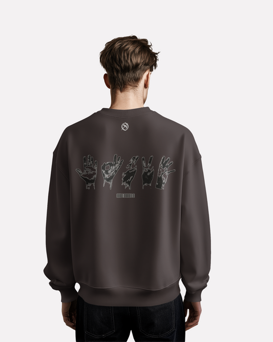 Ghostprint Crewneck